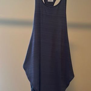 Dark grey workout tank